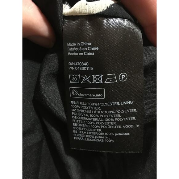 H&M Zebra Print Elastic Waist Chiffon Skirt 8 - Picture 5 of 6